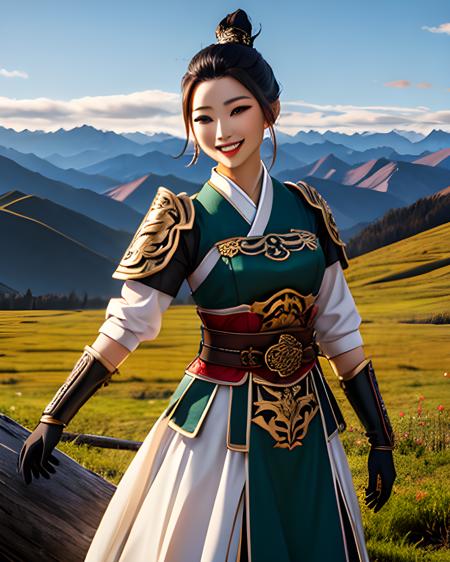 Chinese Female General - Battle Armor