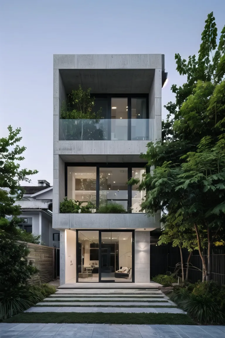 AIDVN_Townhouse版本brutalist_v10 (ID: 498538)