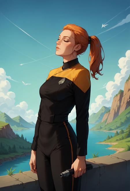 Star Trek Picard uniforms (pony)