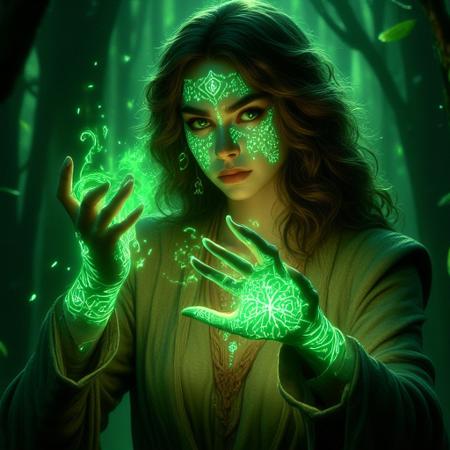 Glowing Runes Flux