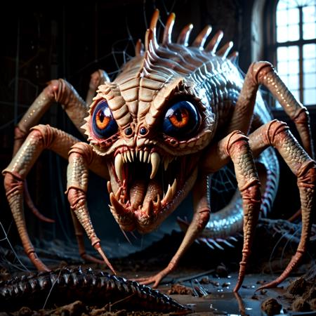 Horror/Monster Flux/SDXL/Pony
