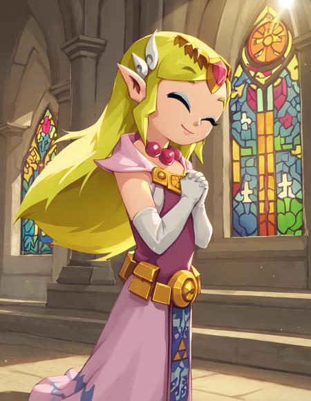 Toon Zelda (Wind Waker/Spirit Tracks) commission版本V1 (ID: 880440)