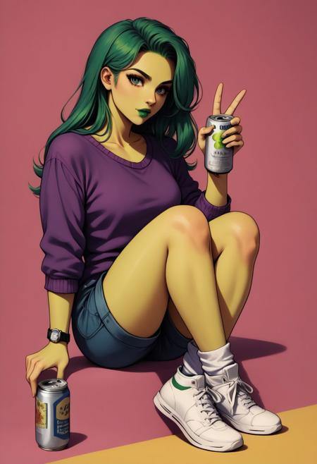 Pop Art Style PonyXL