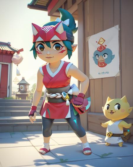 The Leyend of Zelda: Wind Waker style版本v1.0 (ID: 721389)