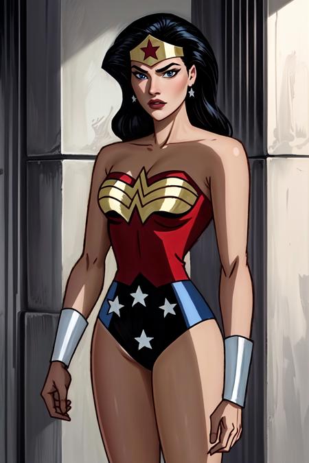 Wonder woman from Justice league animated series (LyCORIS)