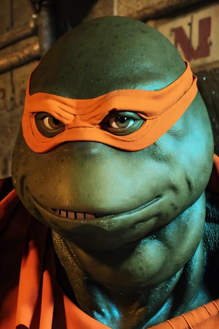 90s TMNT Michelangelo - Realistic