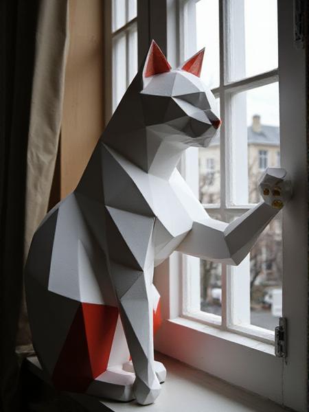 Origami / Low poly Style - Flux1.D (Fixed!)