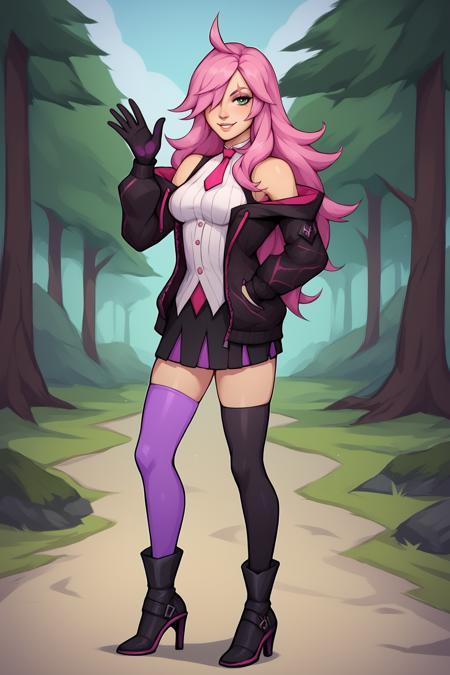 Battle Academia Katarina (League of Legends) - Comission LoRA PonyXL [NSFW Support]