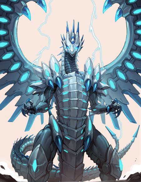 Yu-Gi-Oh! - Blue Eye Chaos Max Dragon (ブルーアイズ・カオス・ＭＡＸ・ドラゴン) PonyXL