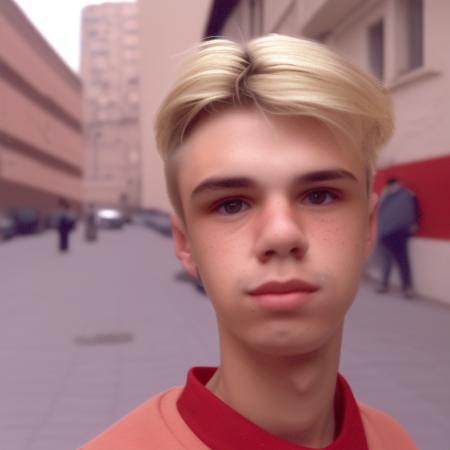 Model Young man