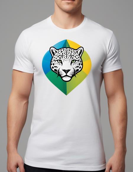 FRESH IDEAS @ The logo printed on the T-shirt