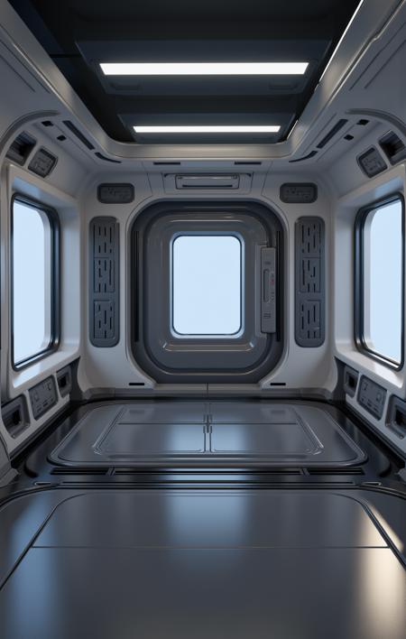 Sci-Fi Interior Space
