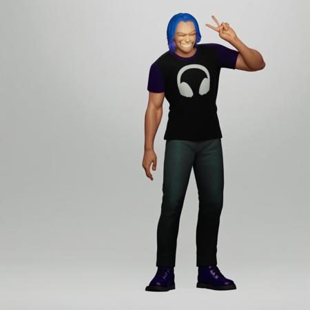 Criss Xvoor - Metahuman Version Pony XL