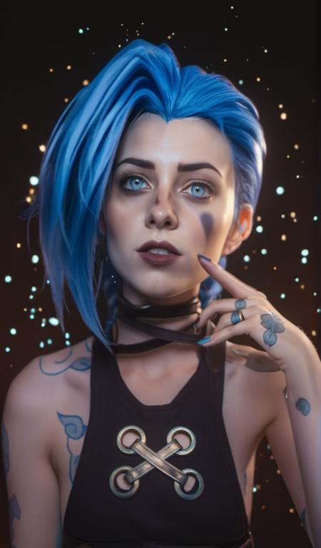 Jinx - Arcane - League of Legends - Flux1.D & Realistic SDXL