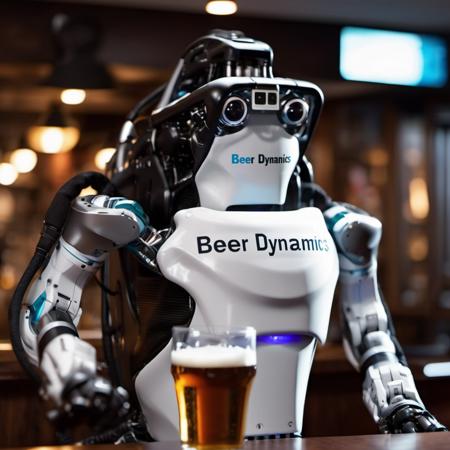Atlas - Boston Dynamics - SDXL