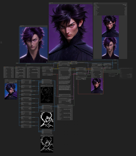 LCM Comfyui fast Workflow版本v1.2 (ID: 228030)