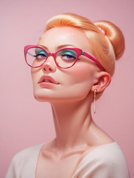 Retro Cat Eye Glasses - Commission