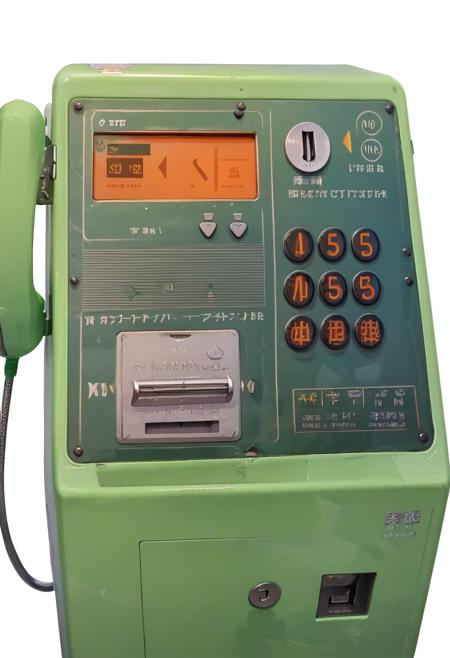 日本の公衆電話 Japanese public phone PONY