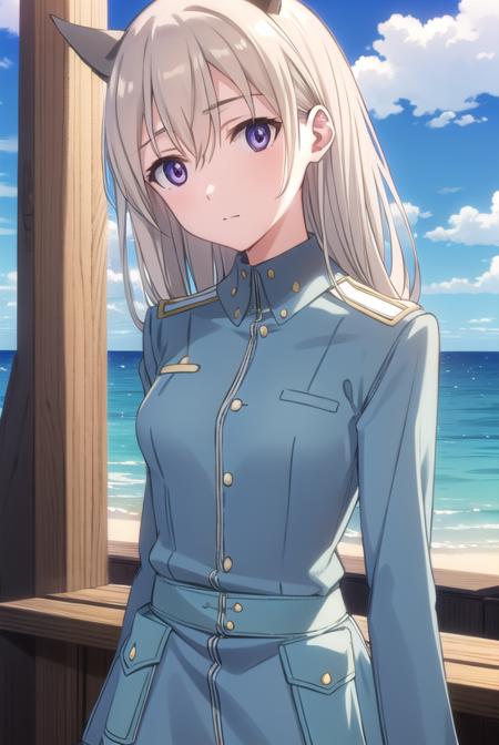 Eila Ilmatar Juutilainen (エイラ・イルマタル・ユーティライネン) - Strike Witches (ストライクウィッチーズ)版本anime (ID: 267706)