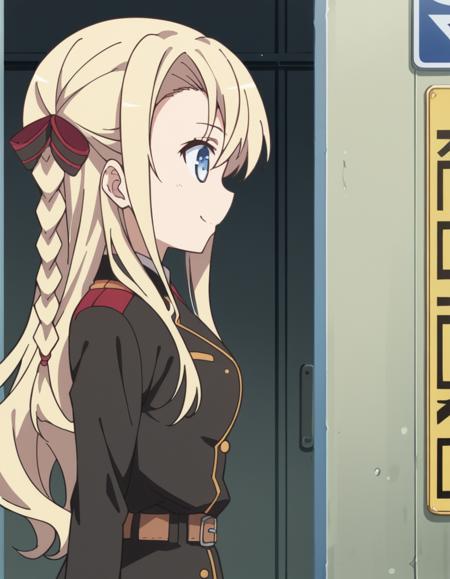 Wilhelmina Braunschweig Ingenohl Friedeburg (ヴィルヘルミーナ・ブラウンシュヴァイク・インゲノール・フリーデブルク) - High School Fleet (ハイスクール・フリート)