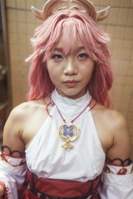 Taiwanese Anonymous Cosplayer - Yae Miko  from Genshin Impact