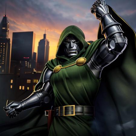 Doctor Doom from Marvel Comics | Pony / SD1.5