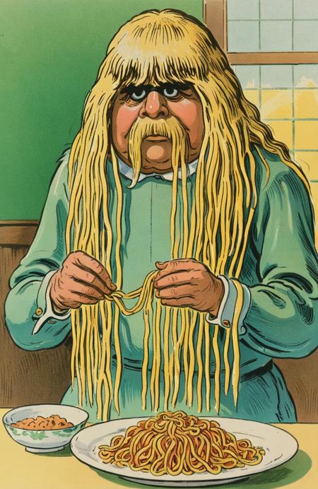 Wizard's Vintage Golden Age Illustration