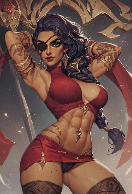 Samira - League of Legends - Pony diffusion