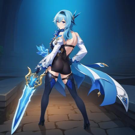 Eula - Genshin Impact - Realistic / Game / Anime SDXL