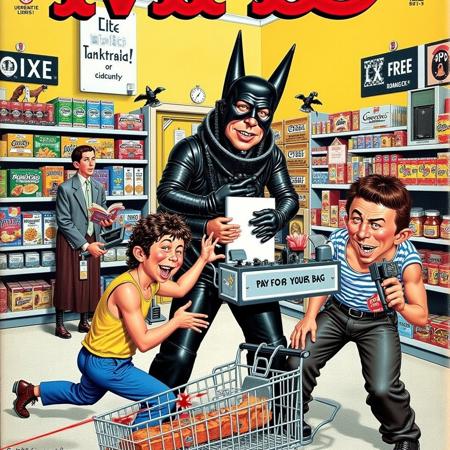 MAD Magazine Cover Flux