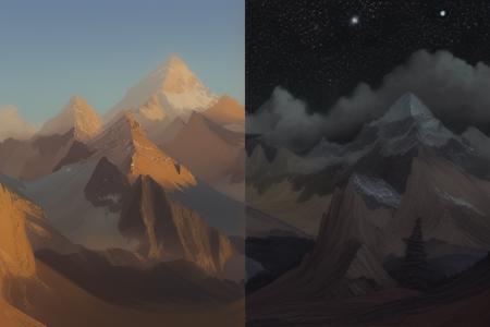 Split Image Composition Workflow