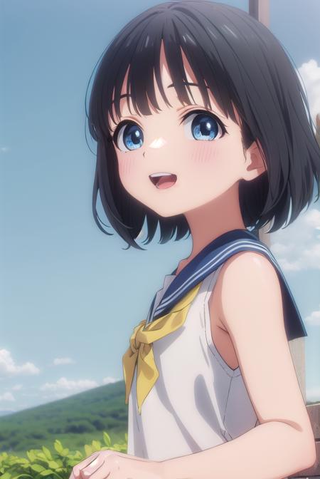 Kao Akebi (明日 花緒) - Akebi's Sailor Uniform (Akebi-chan no Sailor-fuku) (明日ちゃんのセーラー服)