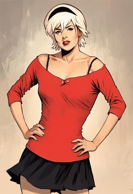 Sabrina (comic style) (Chilling Adventures of Sabrina)  commission