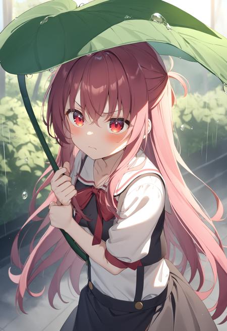 leaf umbrella / 葉っぱの傘