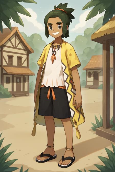 Pokemon - Hau Multiple Outfits