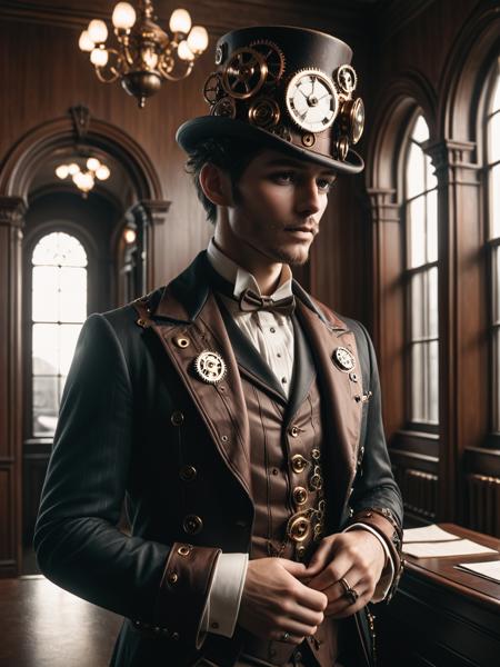 Gearbound Steampunk Chic SDXL版本SDXL part 2 (ID: 511980)