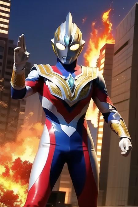 Ultraman Trigger/特利迦LoRA模型