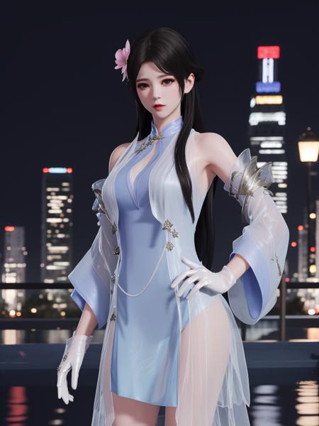 永劫无间_殷紫萍_新倩女幽魂-瑶光沐月_Naraka: Bladepoint_Ying Ziping