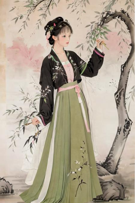 hanfu song SDXL 汉服宋风
