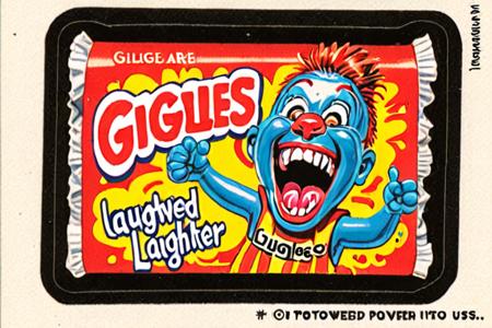 Wacky Packages TOPPS Style XL