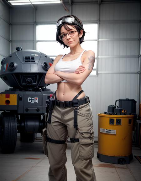 Cinder Carla - AC6 (fanart version)版本CinderCarla-XLPony (ID: 409709)