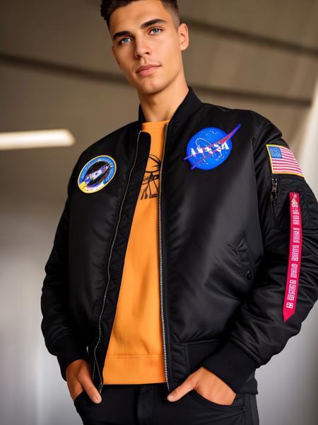 Alpha Jacket (3colors+ NASA patches)