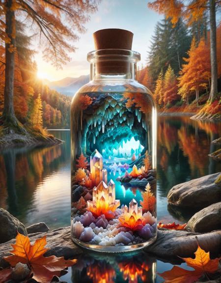In a Bottle SDXL