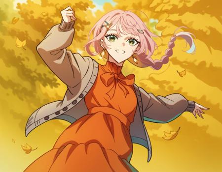 Pink Haired Girl - 『COLORs』【荒木哲郎×SawanoHiroyuki[nZk]：Hata Motohiro】 - COMMISSION