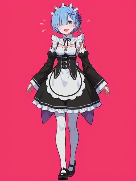 レム_Rem_Re:ゼロから始める異世界生活_Re:Zero版本Illustrious (ID: 1248383)