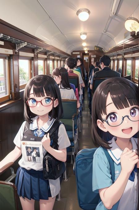 オハ35 / JNR oha35 train interior SD15