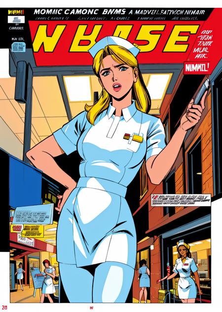 Nurse Comic Generator (EXTREMELY SILLY LoRA EXPERIMENT)