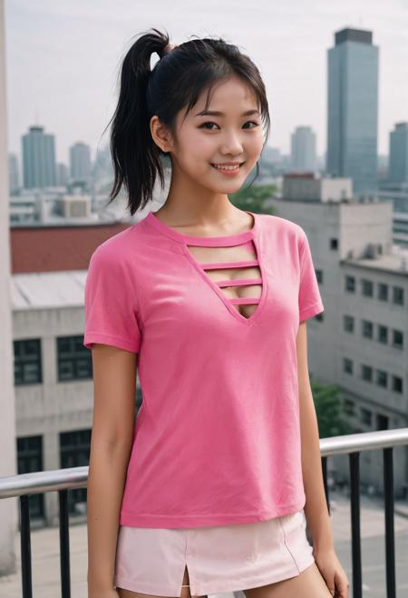 BT Ladder Cut-Out Shirt 2
