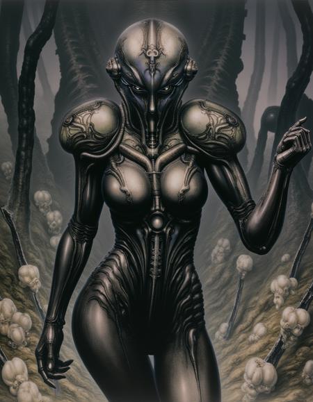 Artwork of H.R. Giger (Flux)