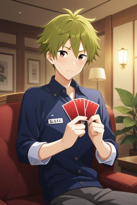 Hayato Akiyama (秋山隼人) - THE iDOLM@STER: SideM (アイドルマスター サイドエム) - (Pony) [Comission]